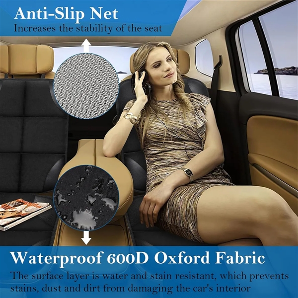 Non-Slip Backing Waterproof Durable Car Seat Protector - Non-Slip Backing Waterproof Durable Car Seat Protector - Image 7 of 7