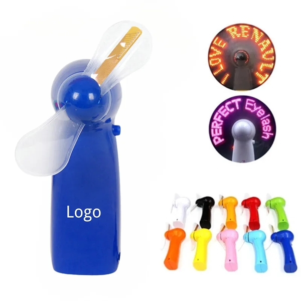 Led Fan Programmable Message - The Office Guy - The Office Guy