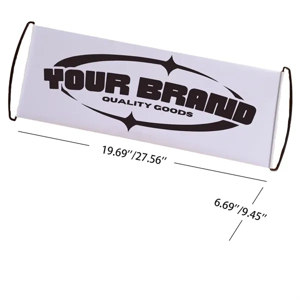 Customized Hand Holding Large Sign Blank Banner - Customized Hand Holding Large Sign Blank Banner - Image 1 of 2