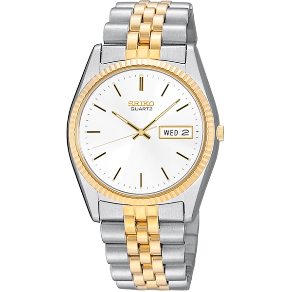 Two tone sales seiko watch