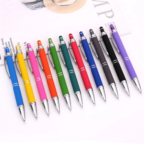 Soft Touch Diamond Stylus Pen - Soft Touch Diamond Stylus Pen - Image 1 of 13