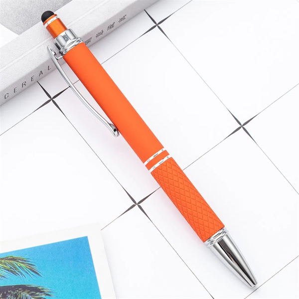 Soft Touch Diamond Stylus Pen - Soft Touch Diamond Stylus Pen - Image 6 of 13