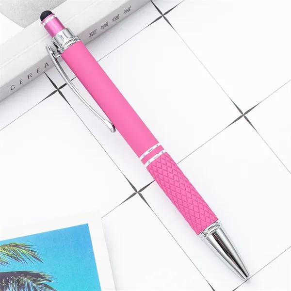 Soft Touch Diamond Stylus Pen - Soft Touch Diamond Stylus Pen - Image 12 of 13