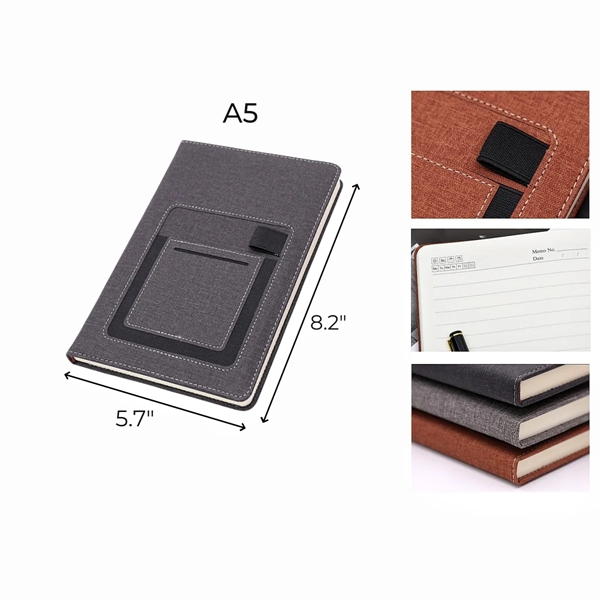 A5 PU Leather Journal Notebook - A5 PU Leather Journal Notebook - Image 1 of 1