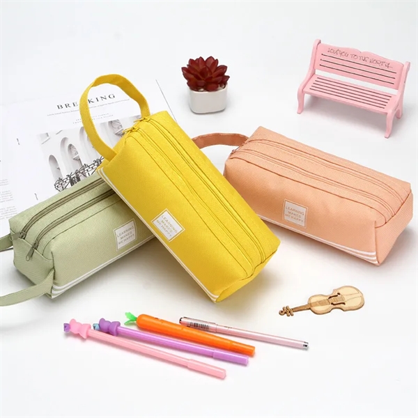 Large Capacity Double Layer Pencil Case - Large Capacity Double Layer Pencil Case - Image 0 of 4