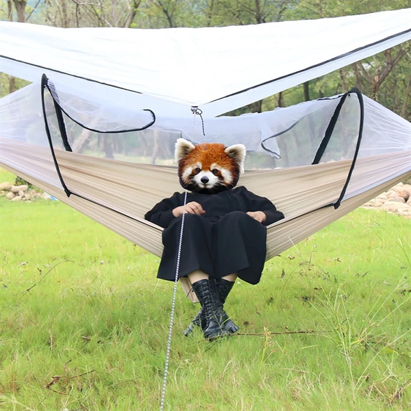 Portable Outdoor Mosquito Net Hammock - Portable Outdoor Mosquito Net Hammock - Image 4 of 5