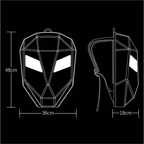 LED Rider Backpack - LED Rider Backpack - Image 2 of 2