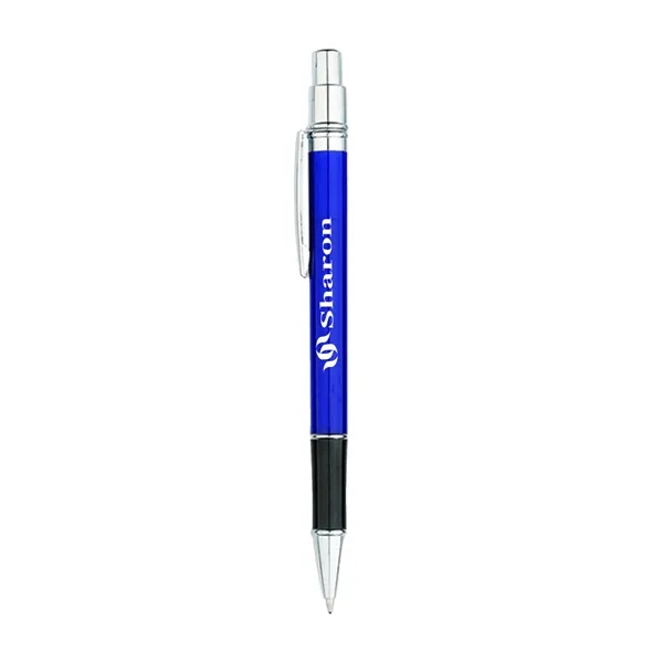 Monochrome Blue Ink Ballpoint Pen - Monochrome Blue Ink Ballpoint Pen - Image 0 of 4