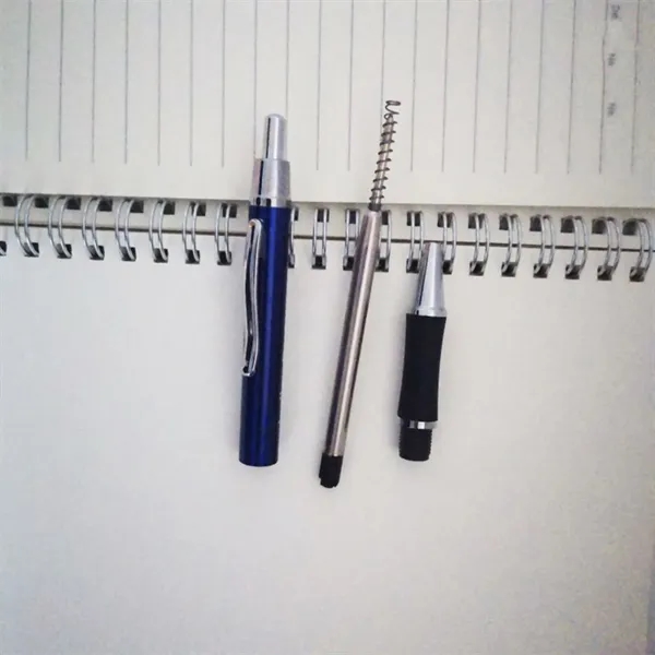 Monochrome Blue Ink Ballpoint Pen - Monochrome Blue Ink Ballpoint Pen - Image 2 of 4