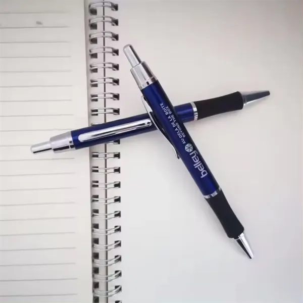 Monochrome Blue Ink Ballpoint Pen - Monochrome Blue Ink Ballpoint Pen - Image 4 of 4