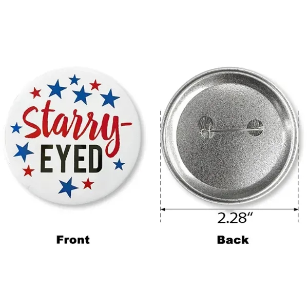 Full Color Customized Tin Brooch - Full Color Customized Tin Brooch - Image 3 of 6