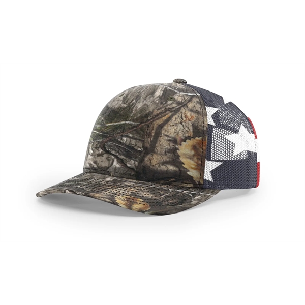 Richardson 112PM Printed Mesh Trucker Hat - Richardson 112PM Printed Mesh Trucker Hat - Image 10 of 14