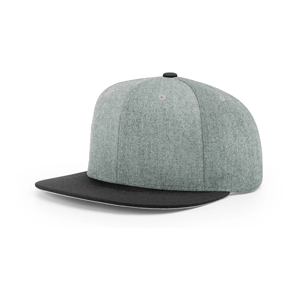 Richardson 510 Acrylic-Wool Blend Flatbill Snapback Hat - Richardson 510 Acrylic-Wool Blend Flatbill Snapback Hat - Image 14 of 28