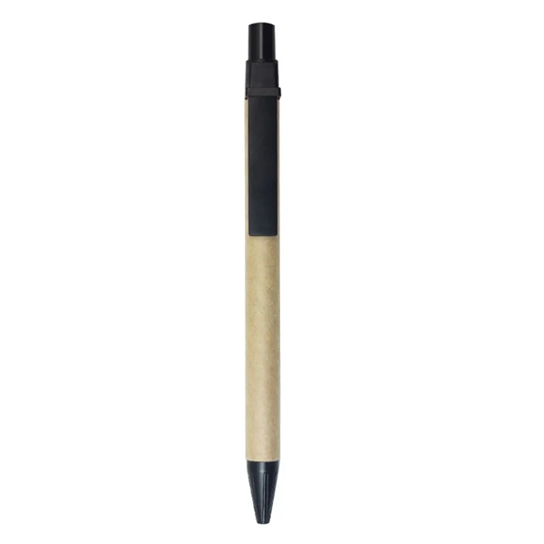 Black Ink Eco-friendly Ballpoint Pens - Black Ink Eco-friendly Ballpoint Pens - Image 4 of 5