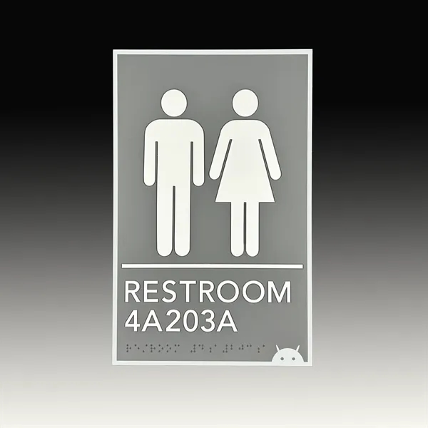 6" x 8" - Acrylic ADA Compliant Signs - 6" x 8" - Acrylic ADA Compliant Signs - Image 0 of 1