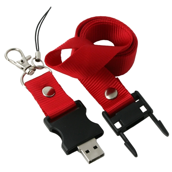 Lanyards Straps w/ USB Flash Drive - Lanyards Straps w/ USB Flash Drive - Image 5 of 6