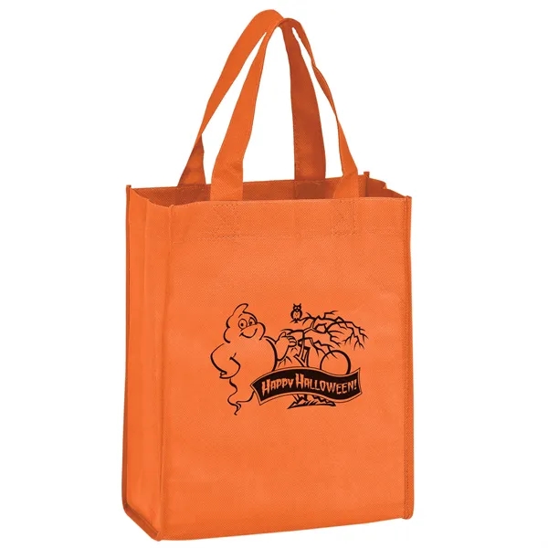 Halloween Non-Woven Tote (8x5x10) - Screen Print - Halloween Non-Woven Tote (8x5x10) - Screen Print - Image 1 of 2