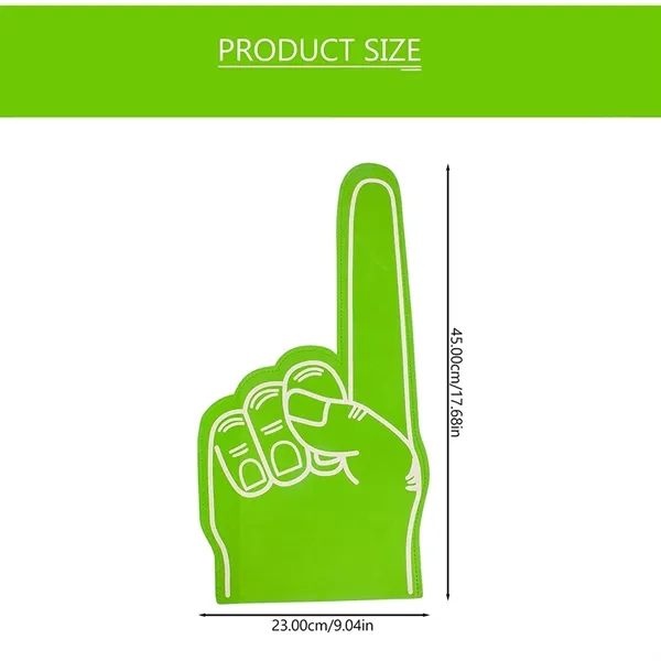 Eva Foam Fans Cheering Hands - Eva Foam Fans Cheering Hands - Image 1 of 8