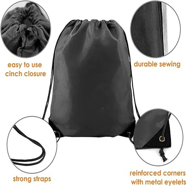 Drawstring Backpack Bags - Drawstring Backpack Bags - Image 2 of 4