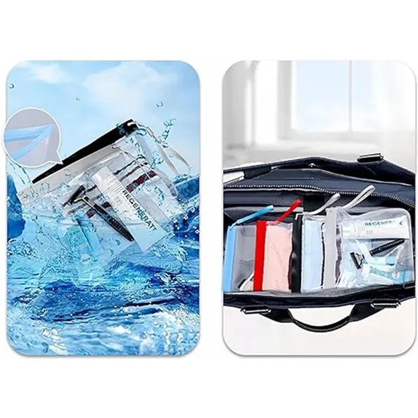 Clear Toiletry Bags - Clear Toiletry Bags - Image 3 of 4