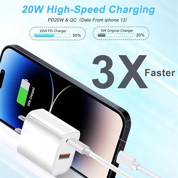 20W Usb C Charger Block - 20W Usb C Charger Block - Image 2 of 5