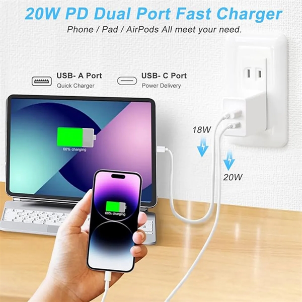 20W Usb C Charger Block - 20W Usb C Charger Block - Image 5 of 5