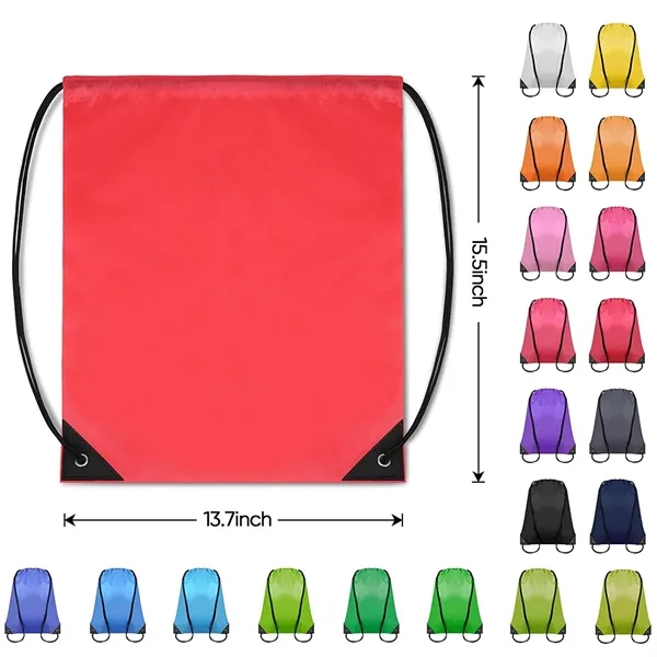 Custom Drawstring Backpack - Custom Drawstring Backpack - Image 1 of 2