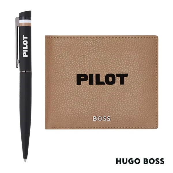 Hugo Boss® Ballpoint Pen & Money Holder Set - Hugo Boss® Ballpoint Pen & Money Holder Set - Image 0 of 1