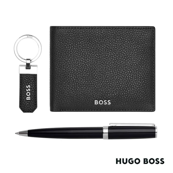 Hugo Boss® Ballpoint Pen, Key Ring & Wallet Set - Hugo Boss® Ballpoint Pen, Key Ring & Wallet Set - Image 3 of 5