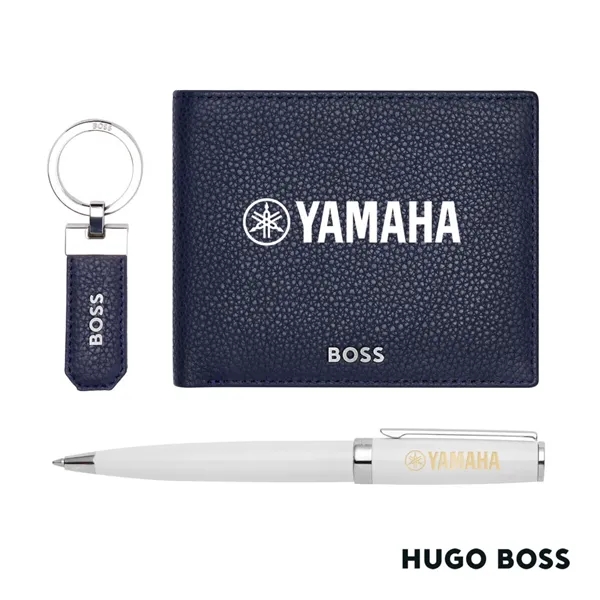 Hugo Boss® Ballpoint Pen, Key Ring & Wallet Set - Hugo Boss® Ballpoint Pen, Key Ring & Wallet Set - Image 5 of 5