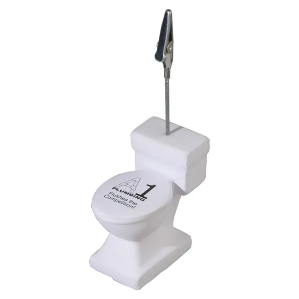 Toilet Stress Reliever Memo Holder - Toilet Stress Reliever Memo Holder - Image 0 of 0