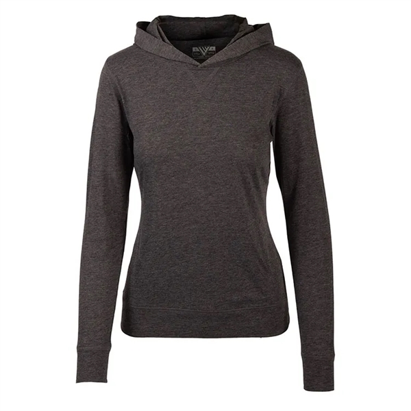 Levelwear Ladies Recovery Long Sleeve Hooded Shirt - Levelwear Ladies Recovery Long Sleeve Hooded Shirt - Image 2 of 12
