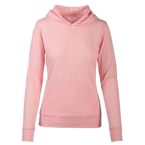 Levelwear Ladies Recovery Long Sleeve Hooded Shirt - Levelwear Ladies Recovery Long Sleeve Hooded Shirt - Image 7 of 12