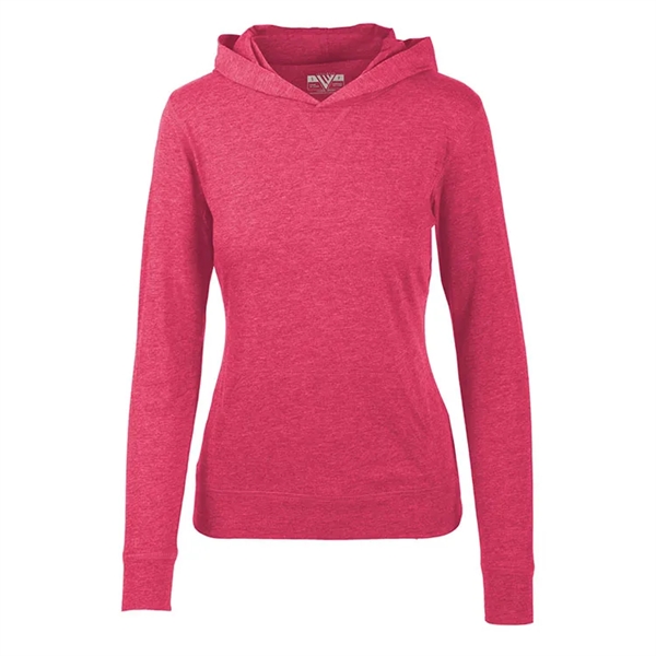 Levelwear Ladies Recovery Long Sleeve Hooded Shirt - Levelwear Ladies Recovery Long Sleeve Hooded Shirt - Image 10 of 12