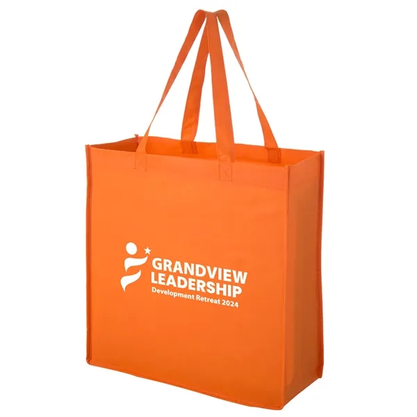 Recycled P.E.T. Non-Woven Tote Bag - Screen Print - Recycled P.E.T. Non-Woven Tote Bag - Screen Print - Image 10 of 11