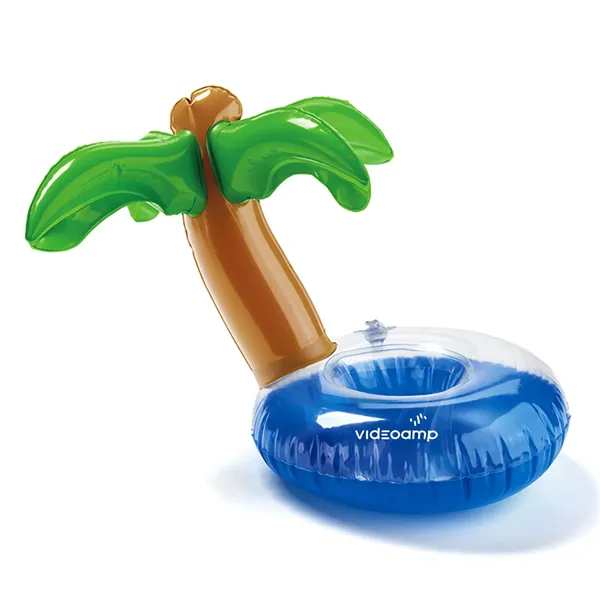 Inflatable Palm Tree Floating Coaster - Inflatable Palm Tree Floating Coaster - Image 1 of 1