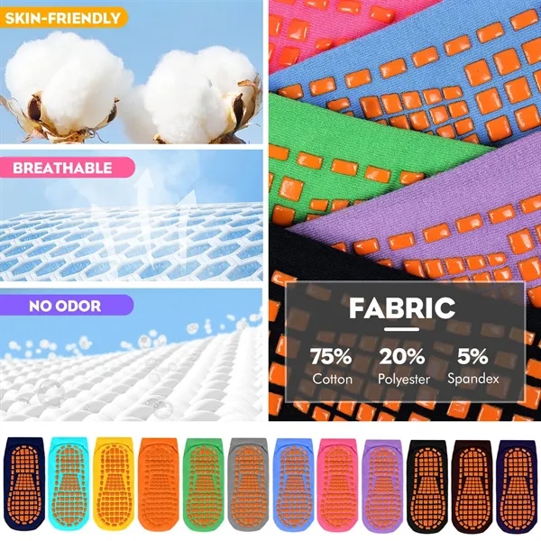 Non Slip Trampolines Socks - Non Slip Trampolines Socks - Image 1 of 3