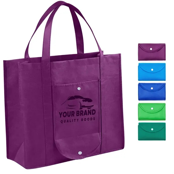 Foldable Extra Large Grocery Shopping Tote Bag - Foldable Extra Large Grocery Shopping Tote Bag - Image 0 of 5