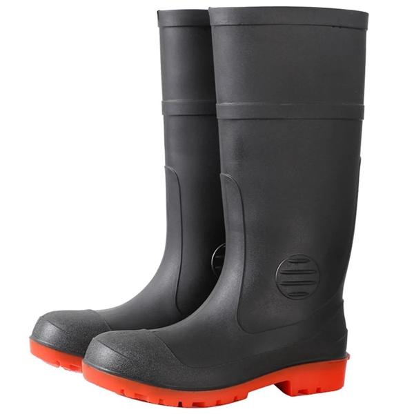 PVC Safety Steel Toe Rain Boots - PVC Safety Steel Toe Rain Boots - Image 3 of 9