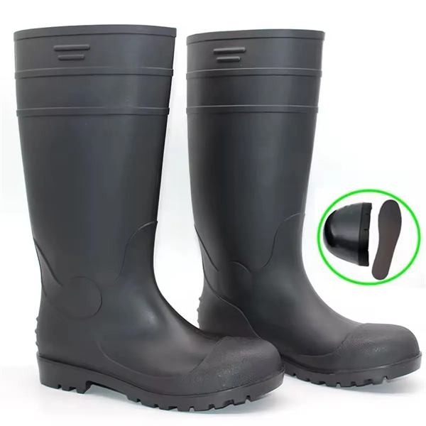 PVC Safety Steel Toe Rain Boots - PVC Safety Steel Toe Rain Boots - Image 6 of 9