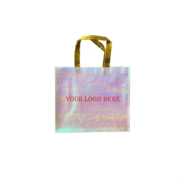 Personalized Laser Rainbow Tote Bag