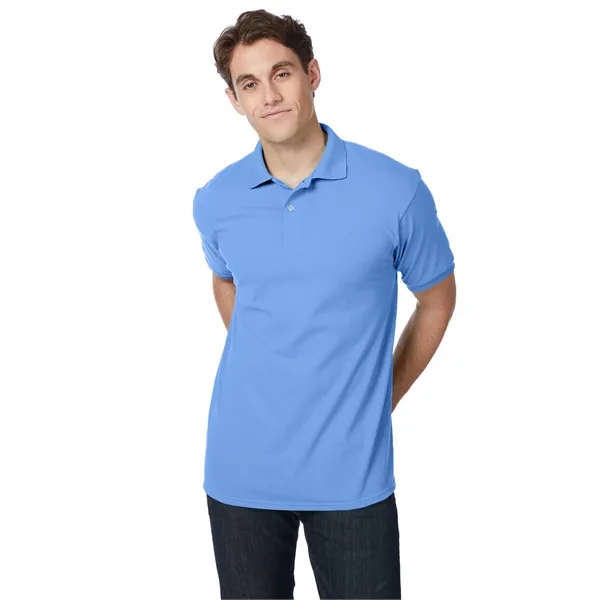 Hanes Adult EcoSmart® Jersey Knit Polo - Hanes Adult EcoSmart® Jersey Knit Polo - Image 27 of 88