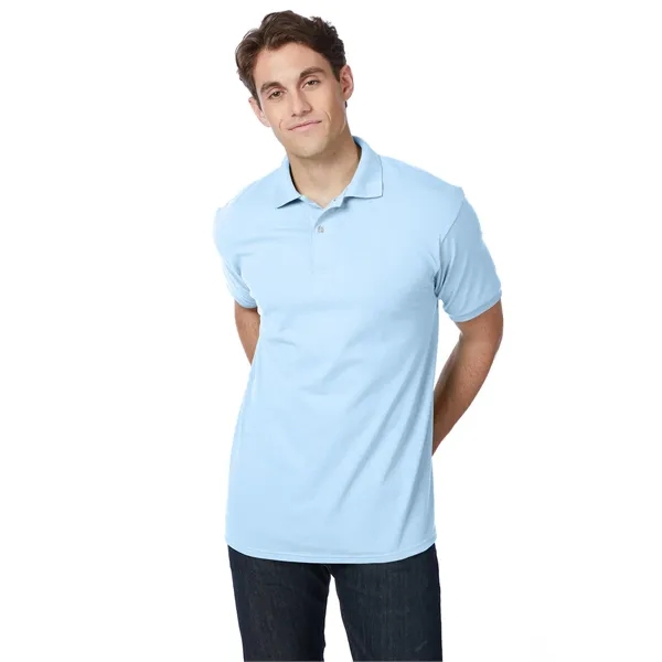 Hanes Adult EcoSmart® Jersey Knit Polo - Hanes Adult EcoSmart® Jersey Knit Polo - Image 30 of 88