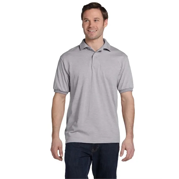 Hanes Adult EcoSmart® Jersey Knit Polo - Hanes Adult EcoSmart® Jersey Knit Polo - Image 33 of 88