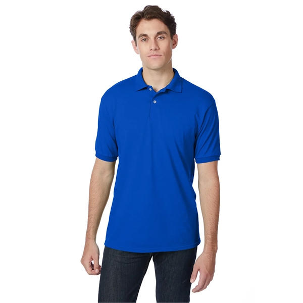 Hanes Adult EcoSmart® Jersey Knit Polo - Hanes Adult EcoSmart® Jersey Knit Polo - Image 0 of 88