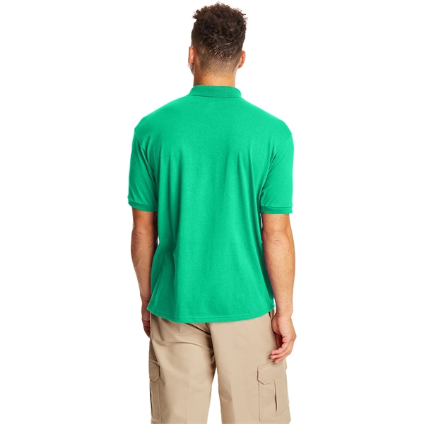 Hanes Adult EcoSmart® Jersey Knit Polo - Hanes Adult EcoSmart® Jersey Knit Polo - Image 25 of 88