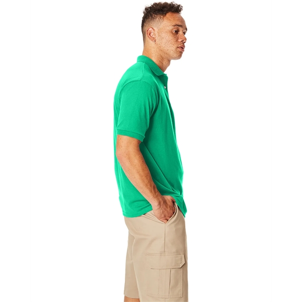 Hanes Adult EcoSmart® Jersey Knit Polo - Hanes Adult EcoSmart® Jersey Knit Polo - Image 24 of 88