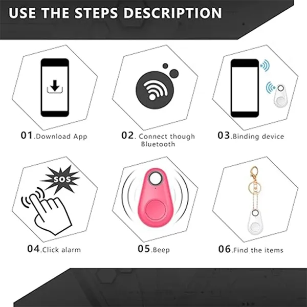 Smart GPS Wireless Key Finder Locator Mini Tracker - Smart GPS Wireless Key Finder Locator Mini Tracker - Image 2 of 4