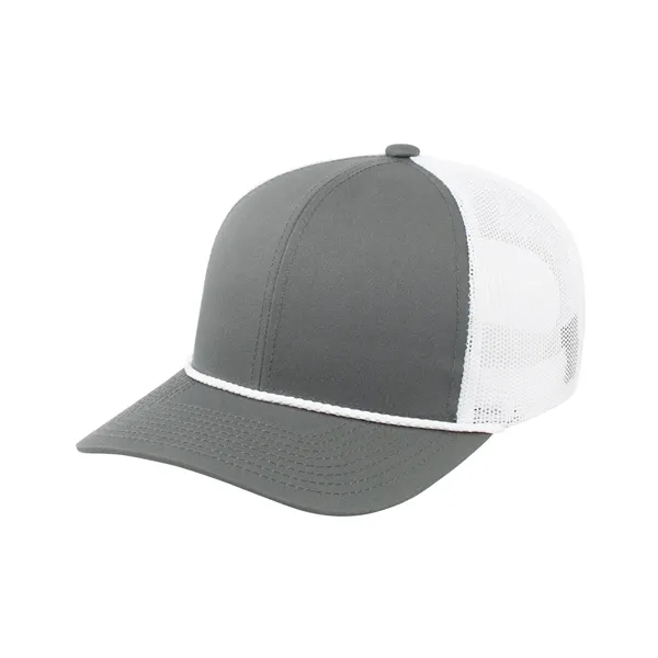 Pacific Headwear Trucker Snapback Braid Cap - Pacific Headwear Trucker Snapback Braid Cap - Image 46 of 70