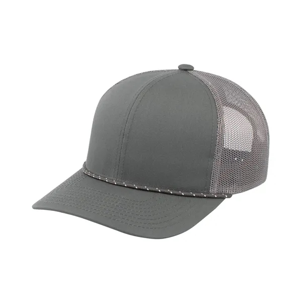 Pacific Headwear Trucker Snapback Braid Cap - Pacific Headwear Trucker Snapback Braid Cap - Image 56 of 70